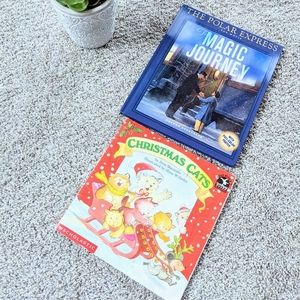 Polar Express and Christmas Cats Children's Books
